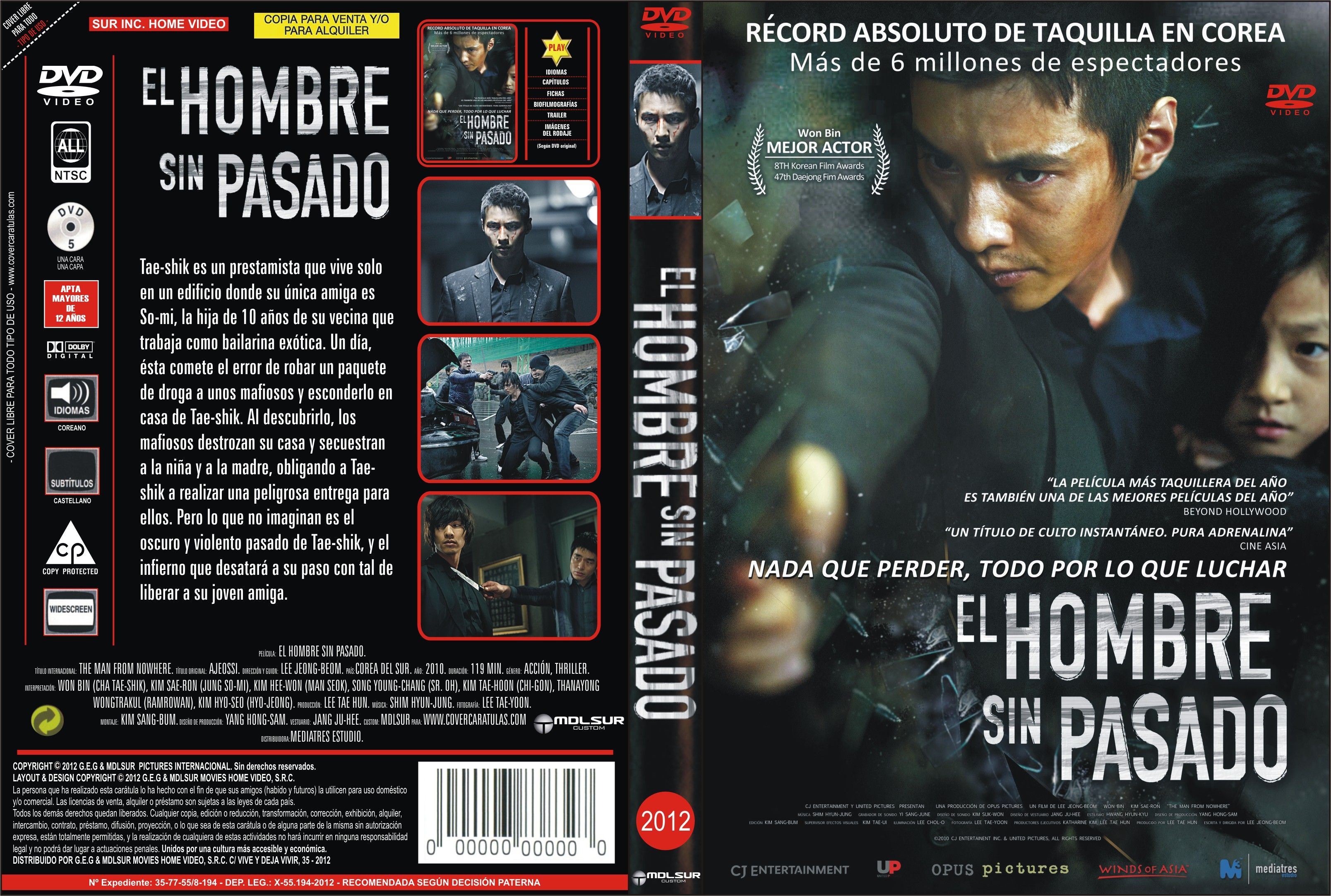 El Hombre Sin Pasado (2010) [Hdrip-Ac3][Spanish]