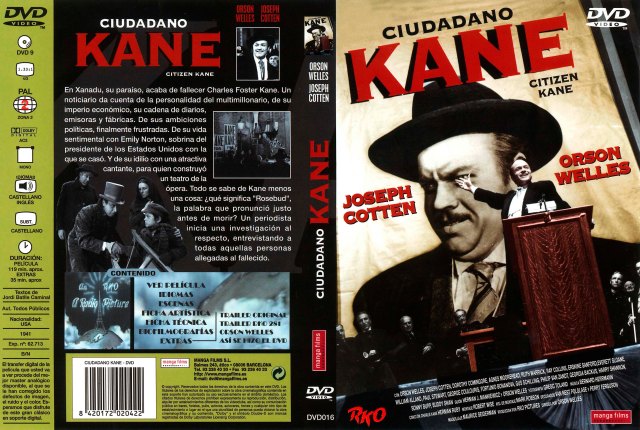Ciudadano Kane Por Godbeat - dvd