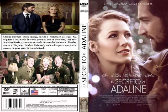 El Secreto De Adaline Custom Por Albertolancha - dvd