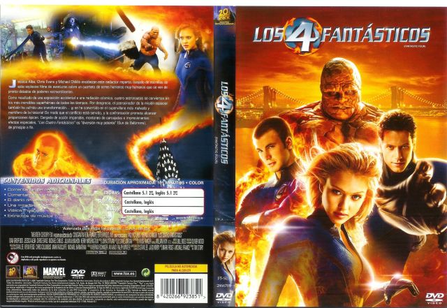 Los 4 Fantasticos 2005 Por Pasacris - dvd