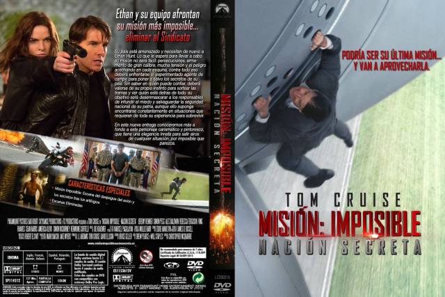 Mision Imposible Nacion Secreta Custom Por Lolocapri - dvd