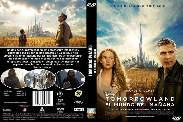 Tomorrowland El Mundo Del Manana Custom Por Jonander1 - dvd