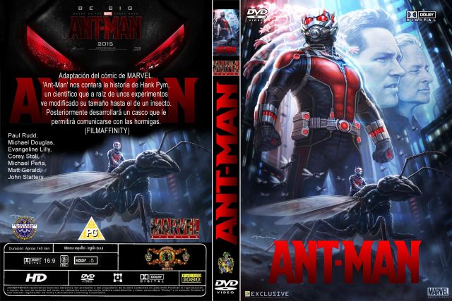 Ant Man Custom Por Menta - dvd