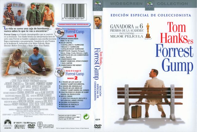 Forrest Gump Edicion Especial Coleccionistas Por Amtor - dvd