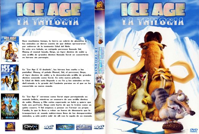 Ice Age Trilogia Custom Por Peedrosa - dvd