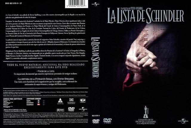 La Lista De Schindler Edicion Especial Por Usuarionuevo - dvd