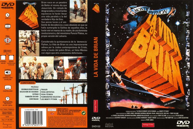 La Vida De Brian Por Godbeat - dvd