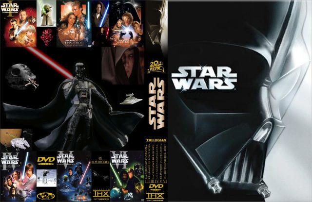 Star Wars Episodios I Ii Iii Iv V Vi Custom Por Sxandreps - dvd