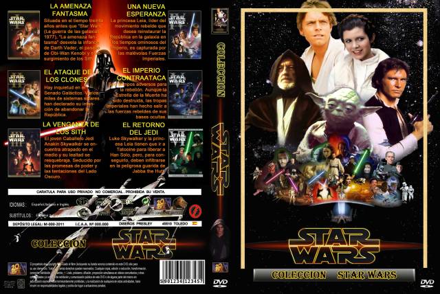 Star Wars La Saga Custom V3 Por Presley2 - dvd